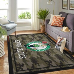 Boston Celtics Living Room Area Rug