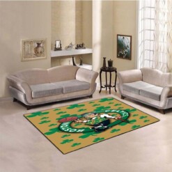 Boston Celtics Living Room Area Rug