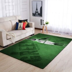 Boston Celtics Living Room Area Rug