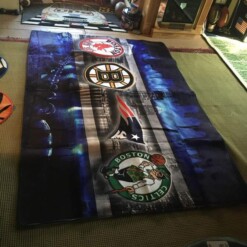 Boston Celtics Living Room Area Rug