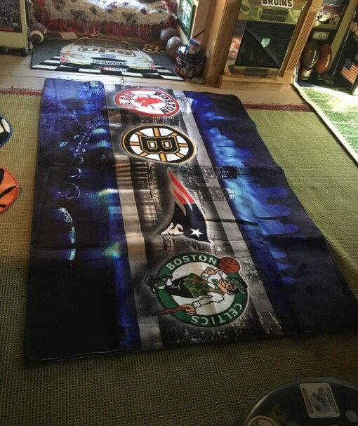 Boston Celtics Living Room Area Rug