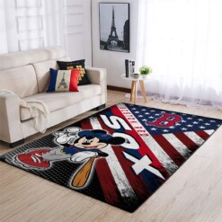 Boston Red Sox Living Room Area Rug