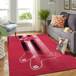 Boston Red Sox Living Room Area Rug