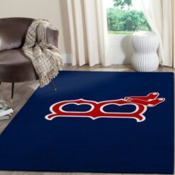 Boston Red Sox Living Room Area Rug