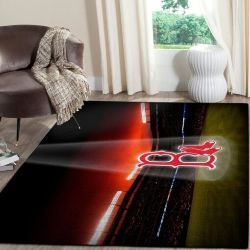 Boston Red Sox Living Room Area Rug