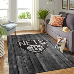 Brooklyn Nets Living Room Area Rug