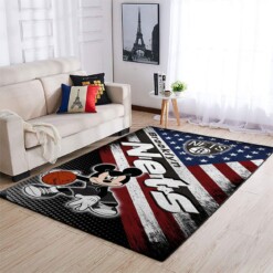 Brooklyn Nets Living Room Area Rug