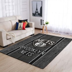 Brooklyn Nets Living Room Area Rug