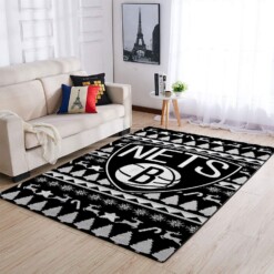 Brooklyn Nets Living Room Area Rug