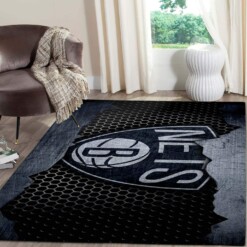 Brooklyn Nets Living Room Area Rug