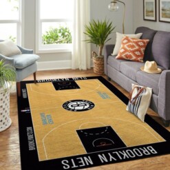 Brooklyn Nets Living Room Area Rug