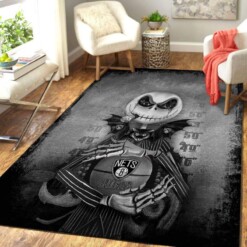 Brooklyn Nets Living Room Area Rug