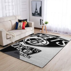 Brooklyn Nets Living Room Area Rug