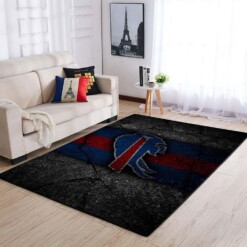 Buffalo Bills Living Room Area Rug