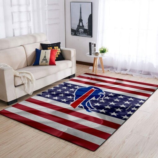 Buffalo Bills Living Room Area Rug