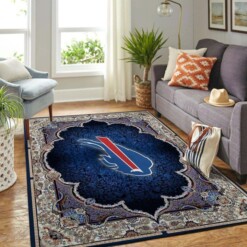 Buffalo Bills Living Room Area Rug