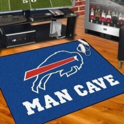 Buffalo Bills Living Room Area Rug