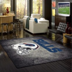 Buffalo Bills Living Room Area Rug