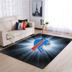 Buffalo Bills Living Room Area Rug