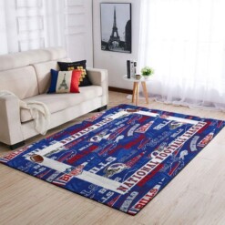 Buffalo Bills Living Room Area Rug