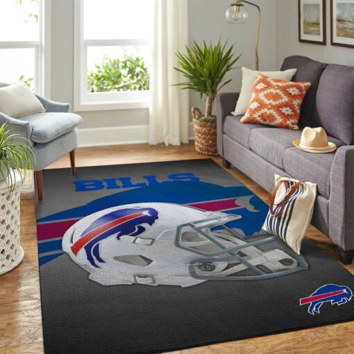 Buffalo Bills Living Room Area Rug