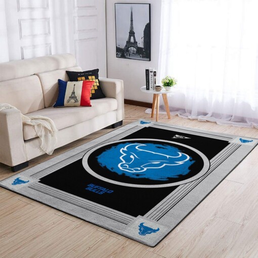 Buffalo Bulls Living Room Area Rug