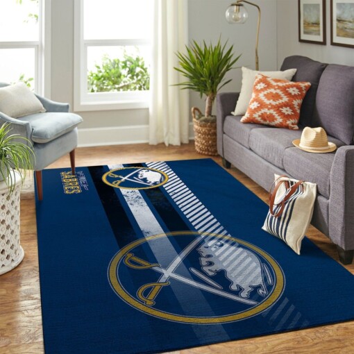 Buffalo Sabres Living Room Area Rug