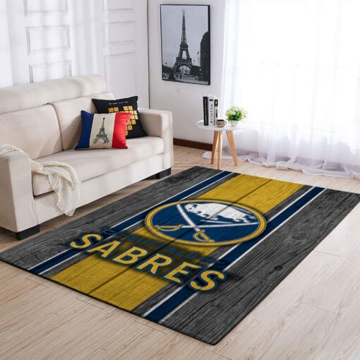 Buffalo Sabres Living Room Area Rug