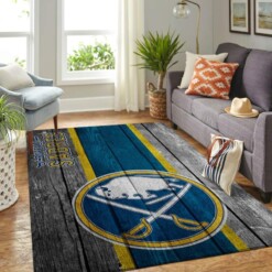 Buffalo Sabres Living Room Area Rug