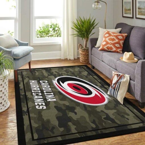 Carolina Hurricanes Living Room Area Rug