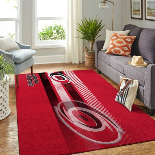 Carolina Hurricanes Living Room Area Rug