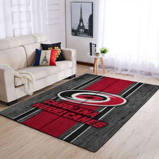 Carolina Hurricanes Living Room Area Rug