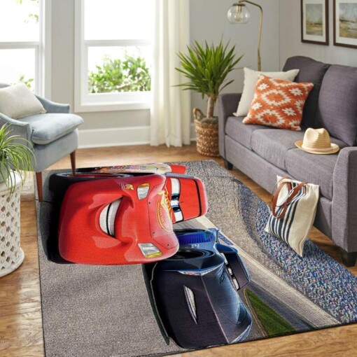 Cars-disney Movie Living Room Area Rug