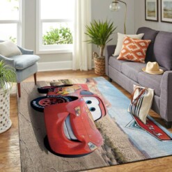 Cars-disney Movie Living Room Area Rug