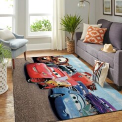 Cars-disney Movie Living Room Area Rug