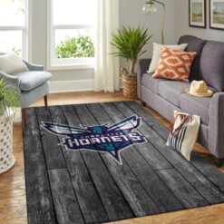 Charlotte Hornets Living Room Area Rug