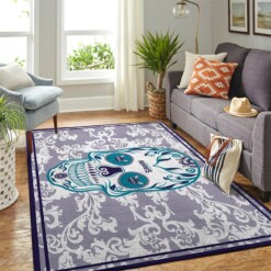 Charlotte Hornets Living Room Area Rug