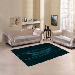 Charlotte Hornets Living Room Area Rug