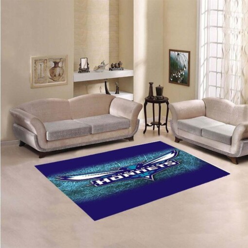 Charlotte Hornets Living Room Area Rug