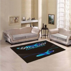 Charlotte Hornets Living Room Area Rug