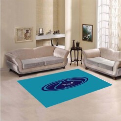 Charlotte Hornets Living Room Area Rug