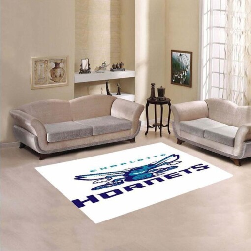 Charlotte Hornets Living Room Area Rug