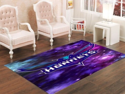 Charlotte Hornets Living Room Area Rug