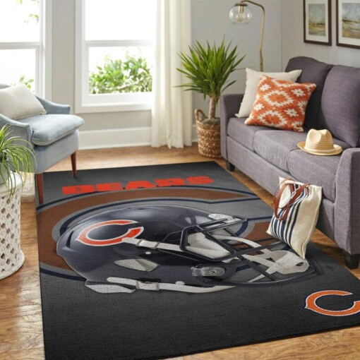 Chicago Bears Living Room Area Rug