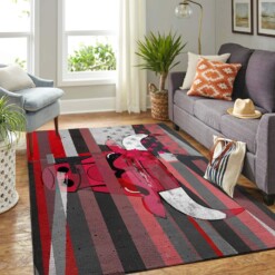 Chicago Bulls Living Room Area Rug