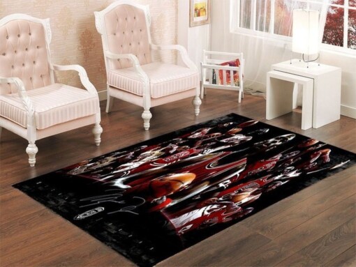 Chicago Bulls Living Room Area Rug