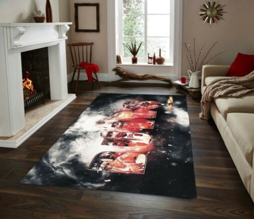 Chicago Bulls Living Room Area Rug