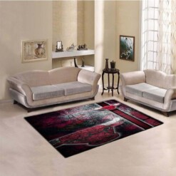 Chicago Bulls Living Room Area Rug