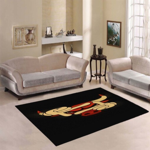 Chicago Bulls Living Room Area Rug