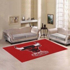 Chicago Bulls Living Room Area Rug